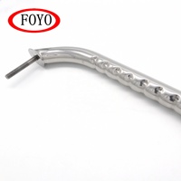 Main courante en acier inoxydable 304 de qualité marine de la marque Foyo avec goujon et poignée antidérapante pour bateaux et yachts