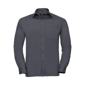 <b>Shirt</b> Men's Long Sleeve Poplin corporate merchandising - Product Image 5