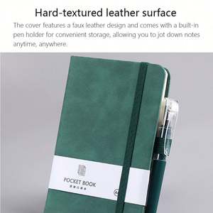 Cuaderno Personalizado A5 A6 A7 para Estudiantes con Banda Elástica de Cuero PU Colorida, Libreta de Notas al por Mayor para Material Escolar - Product Image 4