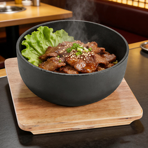 Olla de Piedra para <span class=keywords><strong>Cocina</strong></span> de Inducción, de Hierro Fundido, Gruesa, Aislada, Fácil de Limpiar, para <span class=keywords><strong>Cocina</strong></span> <span class=keywords><strong>Japonesa</strong></span> y Coreana - Product Image 6