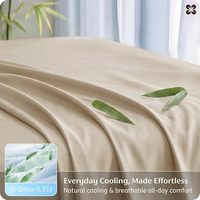 Juego de Funda Nórdica King Size Moderna de Rayón Orgánico con Diseño Floral Jacquard, Kit de Siete Piezas de Lujo para Boda, 300 Hilos