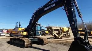 Vente directe d'usine, excavatrice Hyundai HX350, moteur Cummins, pompe hydraulique Kawasaki, haute efficacité, prix de gros, stock neuf - Product Image 6