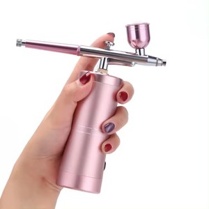 Pulvérisateur d'air réglable, appareil portable rechargeable pour soins du visage à l'oxygène, <span class=keywords><strong>peinture</strong></span> sur maquettes et décoration de gâteaux - Product Image 4