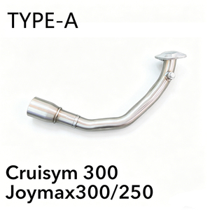 Tubo de escape delantero de 51 mm para motocicleta SYM CRUISYM 300i ABS 2018, Joymax Z250 <span class=keywords><strong>Z300</strong></span> 2019-2022 - Product Image 2