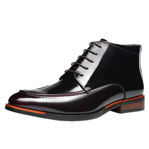 Zapatos Oxford de Cuero Genuino para Hombre, Modernos, de Talla Grande, con Punta Afilada, Impermeables, con Función de Aumento de Altura - Product Image 5