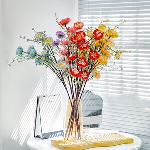 Fleurs artificielles Timo, bouquet d'azalées en mousse, fil de mousse multicolores, décoration d'intérieur, accessoires de mariage - Product Image 2