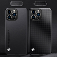 Coque de Téléphone Simple et Fine en Cuir pour iPhone 16 15 14 13 12 11, Housse Ultra Fine pour iPhone 15 7/8/XR/X et Samsung S25