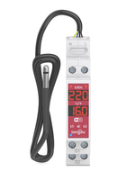 Interruptor de Circuito Inteligente con Protección Contra Sobretensión/Subtensión, Reenganche Manual/Automático, Relé de 2 Polos