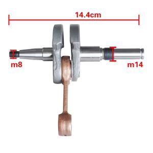 เพลาข้อเหวี่ยงใส่ได้พอดีกับ MS380 MS381 MS 380 <span class=keywords><strong>381</strong></span>อะไหล่เลื่อยยนต์เบนซิน - Product Image 2