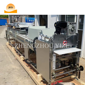 Maquinaria de alimentos Línea de producción de turrón Snack Automático Chakima Peanut Candy Cereal Bar Maker Peanut Brittle Machine - Product Image 2