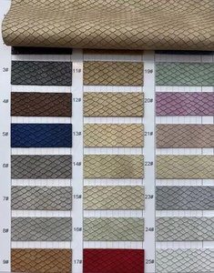 Rắn nổi <span class=keywords><strong>Python</strong></span> in <span class=keywords><strong>PU</strong></span> da tổng hợp vải cho túi giày - Product Image 5