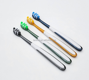 Cepillo <span class=keywords><strong>de</strong></span> dientes eléctrico moderno, cerdas <span class=keywords><strong>de</strong></span> mechones irregulares, <span class=keywords><strong>invención</strong></span> <span class=keywords><strong>de</strong></span> limpieza bucal diaria efectiva para adultos, nuevo mango <span class=keywords><strong>de</strong></span> plástico para uso doméstico - Product Image 1