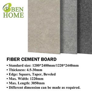 Paneles de Fibrocemento Impermeables y Resistentes al Fuego, Revestimiento Protector para Paredes Interiores, Tabiques para la Construcción de Edificios - Product Image 4