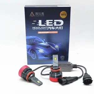 ハイパワー170WLEDヘッドライトH19/H417000ルーメンダブル銅パイプLEDカーヘッドライト170W