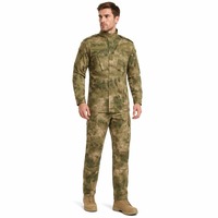 Conjunto de Entrenamiento Táctico de Segunda Generación de Alta Calidad 2027, Traje de Camuflaje Americano de Manga Larga para Hombre, Resistente al Viento