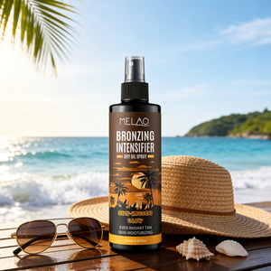 Spray Abbronzante Intensificatore Senza SPF ad Azione Rapida per Abbronzatura Intensa all'Aperto con Oli Idratanti - Product Image 1