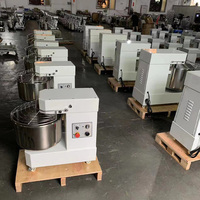 Nouveau Mélangeur à Spirale Commercial 30L à Vitesse Variable, Haute Productivité, Verrou de Sécurité, 220V, Usage Boulangerie, 1100W, Capacité 12kg