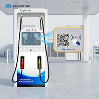 Distributeur de carburant Eaglestar avec lecteur de code QR et système de paiement intégré pour station-service