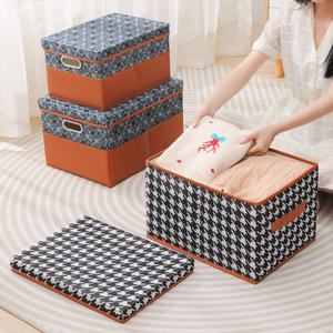 GREENSIDE, gabinete de pata de gallo, caja de almacenamiento de cajón de tela, cubierta a prueba de polvo, a prueba de humedad para ropa del hogar, juguetes al por mayor - Product Image 3