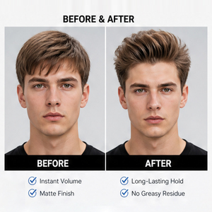 Cera en Polvo para Peinar el Cabello a Base de Hierbas OEM/ODM, Fijación Fuerte, Acabado Mate, Polvo Texturizador para Hombres, Volumen, Textura, Hidratante, Sin Silicona - Product Image 6