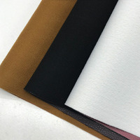 Litchi Rexine artificiel gaufré imperméable de 1 mm en faux cuir synthétique semi-PU PVC pour la fabrication de sacs de siège de voiture