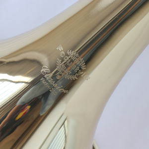 Marching français professionnel pour fanfares jaune laiton or laque marche cor <span class=keywords><strong>instrument</strong></span> de musique OEM - Product Image 4