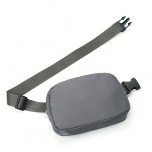 Custom Logo Unisex Waterproof Nylon Women Fanny Pack Crossbody Running Belt Bag OEM/ODM Sport Bum Waist Bag Nylon Men Chest Bag - Product Image 6
