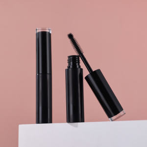 หลอดมาสคาร่าสีดำคุณภาพสูงแบบแข็ง บรรจุภัณฑ์<span class=keywords><strong>เครื่อง</strong></span>สำอางแบบขวดเปล่า วัสดุบรรจุภัณฑ์ทรงกลม หลอดสำหรับเก็บเส้นผมแตกหัก - Product Image 1
