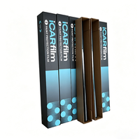 Film de protection de peinture pour voiture, très populaire, 7,5 mil TPU PPF, noir satiné mat, vinyle pour enveloppement de voiture, application à sec, sans bulles