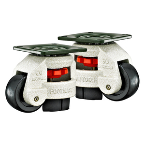 40F 60F 80F 100F 120F 150F Economy Type Leveling Machine <strong>Casters</strong> with Nylon Wheel and Rubber Foot - Product Image 4