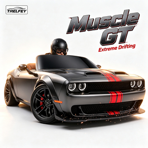 Karts électriques GT Muscle personnalisés les plus vendus, 72V, longue portée, <span class=keywords><strong>pour</strong></span> drift et course, <span class=keywords><strong>pour</strong></span> adultes, adolescents et enfants, véhicules personnalisés - Product Image 1