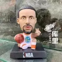 Personalizzato NBA basket star player bobblehead statuetta in resina statua Kobe James Curry action figurine NBA Super Star bobble head