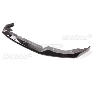 สปอยเลอร์กันชนหน้ารถยนต์ BMW ซีรีส์ 3 รุ่น G20 G21 Lci ปี 2023+ แบบ 330i M340i Mp Style Sedan Splitter สีดำเงา จำนวน 2 ชิ้น - Product Image 4