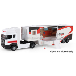 Touring house moulé sous pression modèle métal coulissant alliage <span class=keywords><strong>caravane</strong></span> véhicule porte ouverte modèle <span class=keywords><strong>jouet</strong></span> camion - Product Image 2
