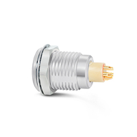 Équivalent EGG 00B/0B/1B/2B/3B 2 3 4 5 6 7 8 9 10 12 14 broches métal push pull connecteur circulaire
