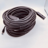 Rallonge usb 5Gbps de 25 mètres avec 4 pièces, cordon d'extension, noir, livraison gratuite