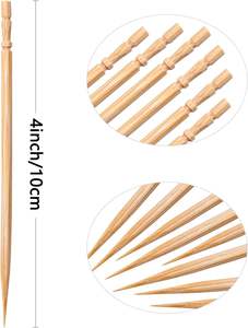 Juego de <span class=keywords><strong>palillos</strong></span> de bambú <span class=keywords><strong>servilleta</strong></span> tenedor de madera envuelto biodegradable desechable - Product Image 5