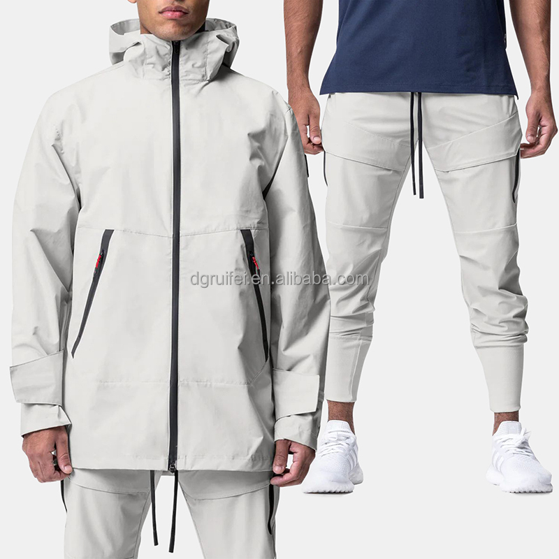 Zip-up Gym Custom Waterproof Tracksuit