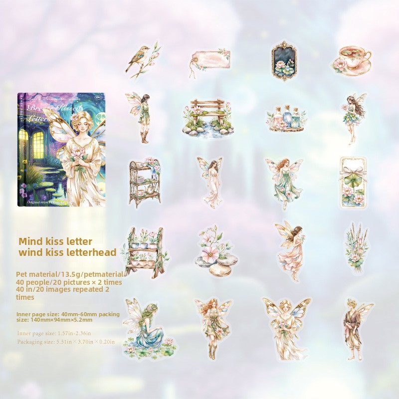 D Wind-Kissed Letters