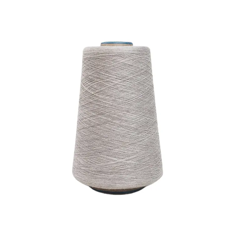 Hemp Fortex Organic Cotton, Yak Blended Natural Single Yarn For Knitting and Weaving