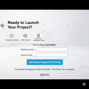 Layar Micro Si-OLED 0.72 inci SY072WCM06 1920x1200 RGB 70Hz Kecerahan Tinggi 2000 Nits untuk VR/AR HMD Digital Viewfinders - Product Image 5