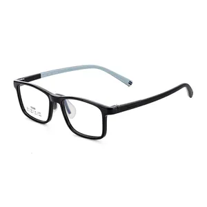 Kacamata anak bingkai kacamata Multi warna kustom kacamata baca tidak dapat dipecahkan bingkai kacamata TR90 aman