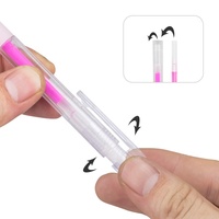 Stylo de type presse à marqueur Un stylo et deux recharges Accessoires de tatouage Stylo marqueur Microblading pour fournitures de maquillage de tatouage