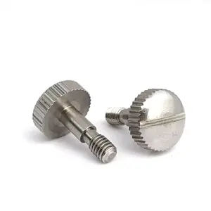 OEM ODM 스테인리스 스레드 knurled 엄지 나사 손잡이