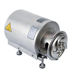 SS316L Food Grade Sanitary Centrifugal <b>Pump</b> Explosion Proof Motor for Beverage Processing - Product Image 1