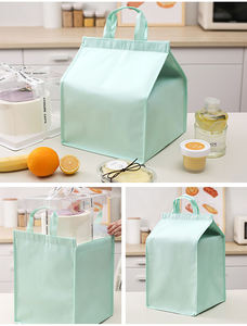 กระเป๋าเก็บความเย็นสำหรับส่งอาหารแบบไม่ทอคุณภาพสูงสั่งทำพิเศษ รุ่นใหม่ พร้อมฉนวนกันความร้อน, กระเป๋าเก็บความเย็นสำหรับไวน์แบบพกพาสำหรับโปรโมชั่น - Product Image 4