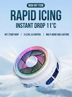 Radiateur de téléphone à refroidissement rapide magnétique détachable U-JIE Semiconductor pour le gaming et la diffusion en direct (vente en gros)