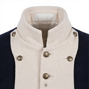 Costume colonial du XVIIIe siècle pour homme, kit de reconstitution historique, veste et pantalon, uniforme d'extérieur - Product Image 5