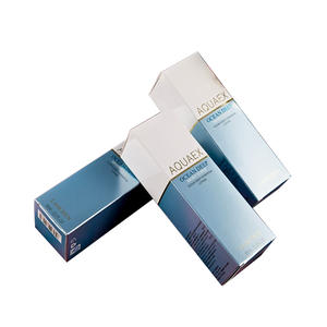 Custom Cosmetic Packaging <b>Box</b> Rectangle Dual Socket Hot Stamping Printing <b>Packing</b> <b>Box</b> - Product Image 2