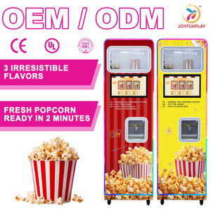 Distributeur automatique de popcorn à écran tactile JOYFUNPLAY avec 3 saveurs, machine à popcorn intelligente commerciale à pièces pour les films - Product Image 6